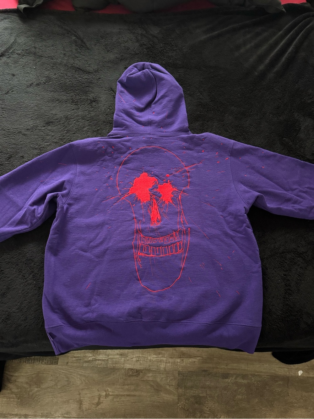 Supreme skull hoodie
